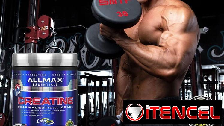 CREATINA MONOHIDRATADA (ALLMAX) 400GR-80SERV