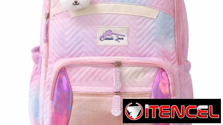 🩷Mochila arcoiris rosada 🩷