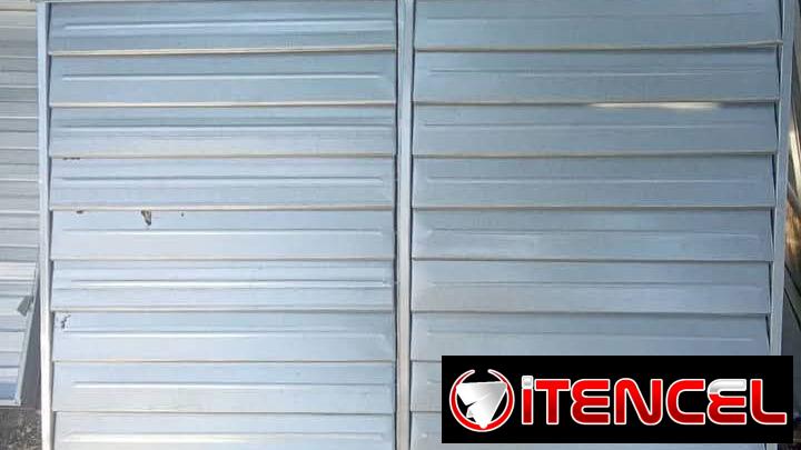 Ventanas de zinc galvanizado