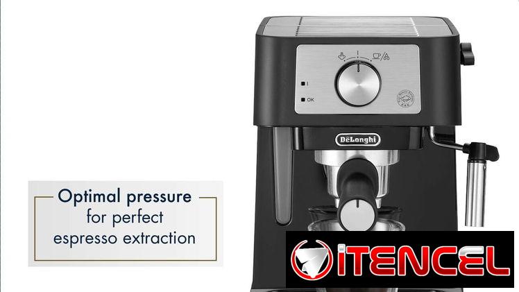 Cafetera Delonghi MOD. STILOSA doble disparo 15BAR 1100W C/ depósito de agua 1.1L y brazo espumante NUEVA Tf-> 59030040
