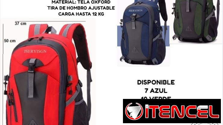 Mochilas disponibles