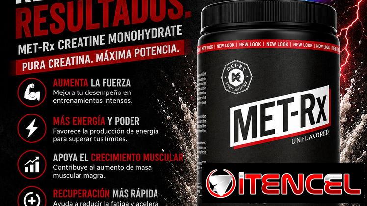 🛒✔Supera tus límites con MET-Rx Creatine. 5g  80 Servicios precio 28$