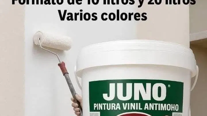 Pinturas de vinil acrilico antimoho e impremiable todo uso selladas e importadas