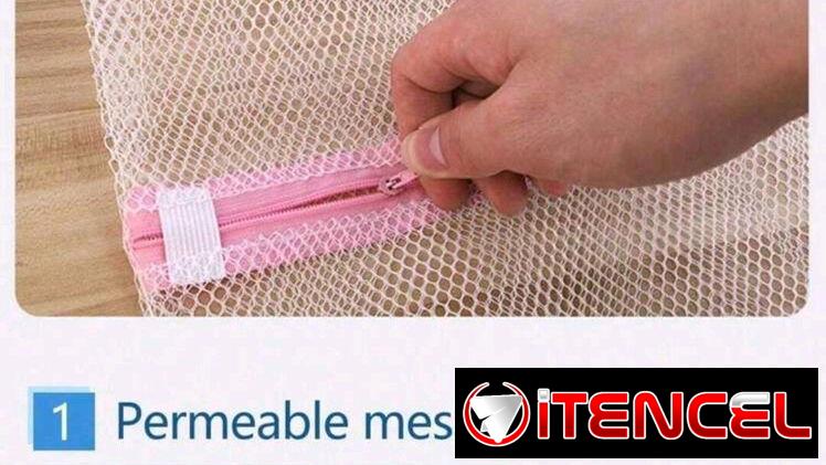 Bolsa de lavadora para proteger ropa delicada