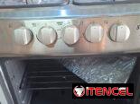 Cocina Sankey de 4 hornillas con horno