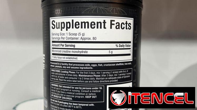 CREATINA MONOHIDRATADA PLATINIUM MUSCLETECH