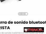 Barra de sonido bluetooth ARISTA. Compatible con TV, PC, laptop, consolas de juego y teléfonos
