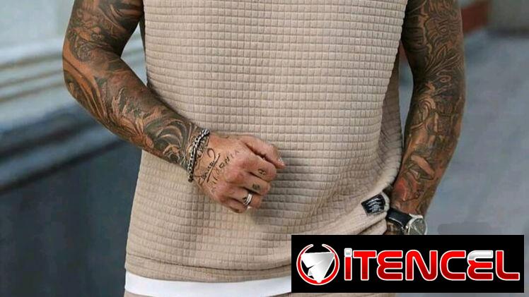 Conjunto de short y camiseta Carmelita de hombre talla XL