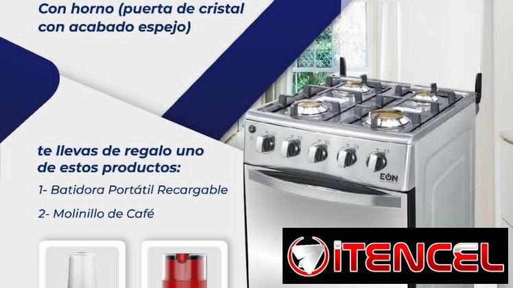 Fogón de Gas 20 ” Horno con Puerta de Cristal Marca EÒN (ko)