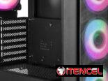 Chasis para PC Escritorio Gaming  con cristal templado y control de fans ARGB +