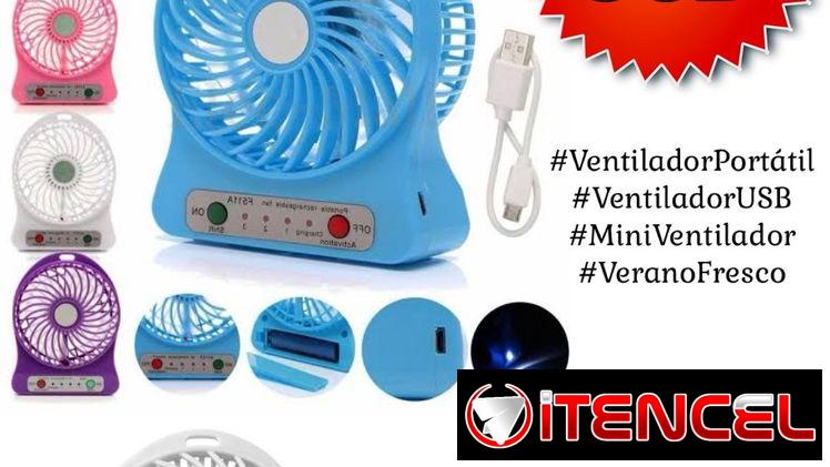 Ventiladores recargables