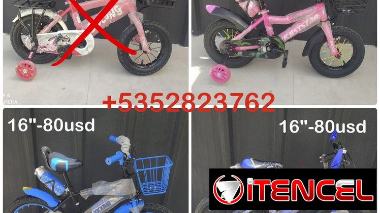 Bicicletas para los peques de casa medida 16″