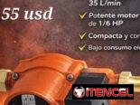 Bomba presurisadora marca SACO  !! 35L/min – 9 metros de altura – 110volt