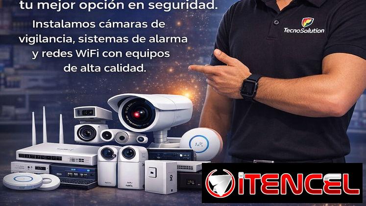 Servicio de instalación de camaras, alarmas y redes wifi