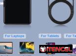 Cargador de portátil USB C de 96 W