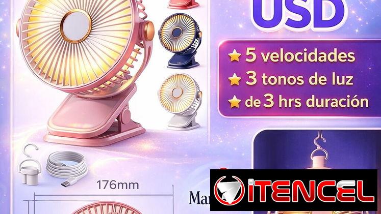 Ventiladores recargables