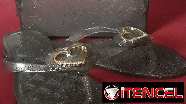 Juego cartera y chancletas silicona muy modernas # 38