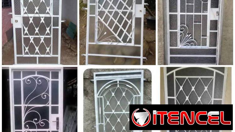 Se hacen Rejas para ventanas, puertas, ventanas de baño y cocina.