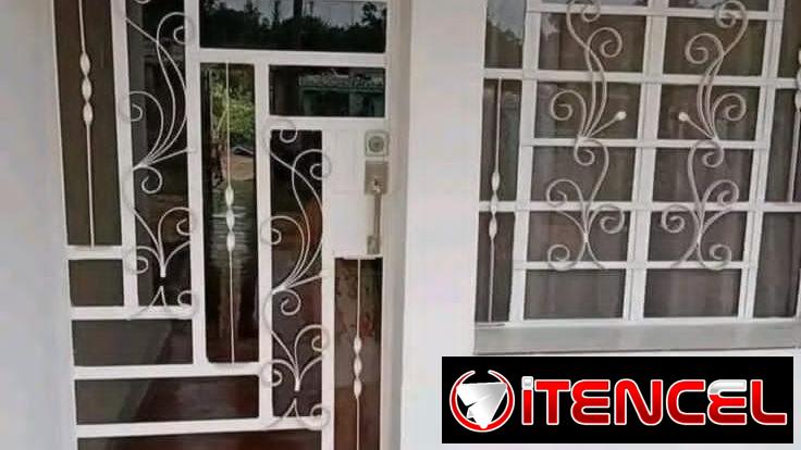 Puertas y ventanas de cristal , transporte e instalación incluida