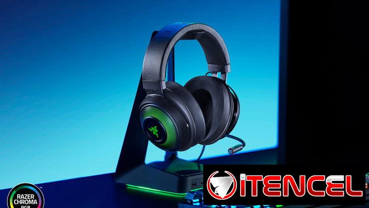 Con caja, Razer Kraken Ultimate Audifonos