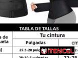 Faja de 2 pegatinas/Tallas grandes/Suave y resistente.