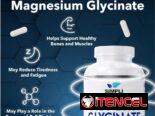 🛒✔ Glycenato de Magnesio 180 Tab 400mg per Serving – High Absorption 20 USD