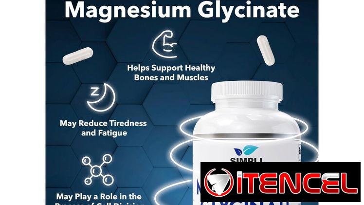 🛒✔ Glycenato de Magnesio 180 Tab 400mg per Serving – High Absorption 20 USD