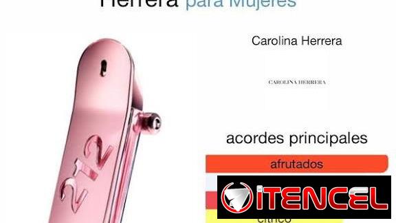 Perfume 212 Carolina Herrera  100 ml 15 usd