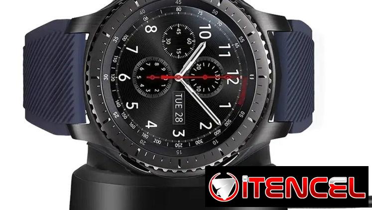 Estacion de carga rápida para reloj inteligente, Samsung Gear S3/S2 Frontier, Galaxy Watch S2/S3 con su Cable!