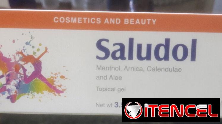 Saludol, pomada de mentol con Árnica, calendula  y áloe, frasco de 100ml.