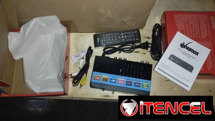 📢 CAJA DIGITAL VIVAMAX VM-CDMTB88 – 28$  Ya disponible 👍  📺 Características:  Voltaje: 90 – 240V Frecu