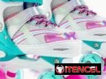 Patines Infantiles 4 ruedas (Talla L) Talla: L (22.9-24.4cm)