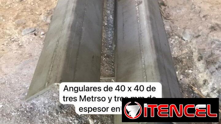 Angulares de 40 x 40 de 3 m