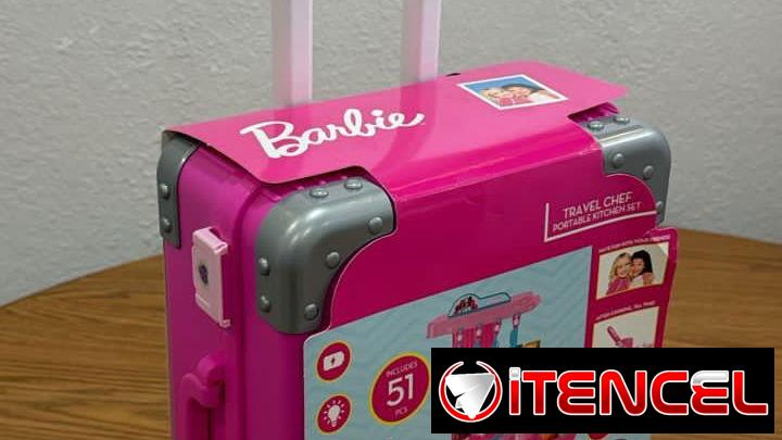 ‼️‼️JUGUETE_ COCINA PORTÁTIL DE BARBIE🇺🇲 ORIGINAL