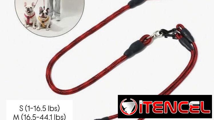 Correas dobles y triples para mascotas