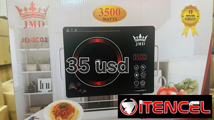 Cocina de inducción,  infrarojo y de gas de meseta