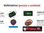 R01 Vendo voltímetros digitales para motos eléctricas, bicimotos, triciclos y autos