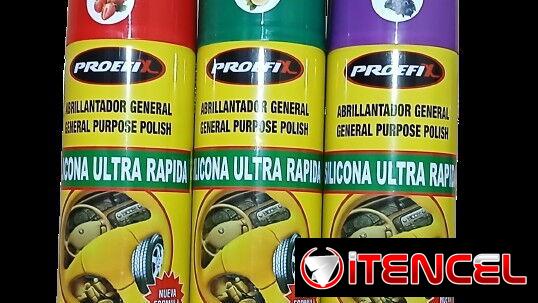 Sprays de Silicona Abrillantadora para plasticos y otras utilidades 59757936_53033893