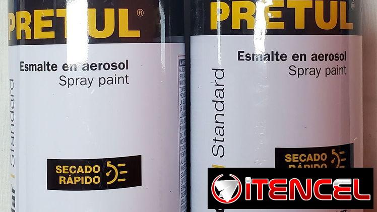 Sprays Pintura Negro + varios 400 ml