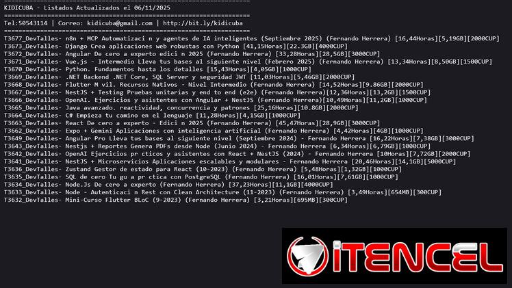 Todos los Cursos de DevTalles disponibles – Los mejores video cursos de programación
