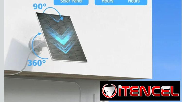 Cámara Solar/ Wifi/ lente 4 Mpx/4x/exterior e interior