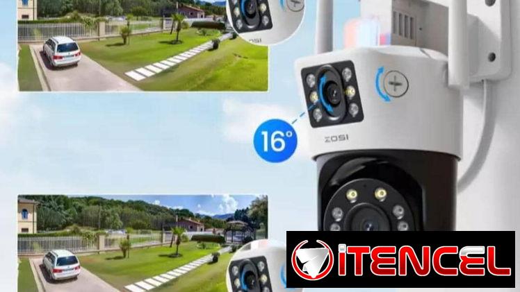 Camara Seguridad Doble Lente