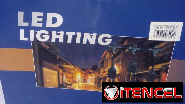 Luces led. Terrazas