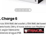 JBL Charge 6. Nuevo