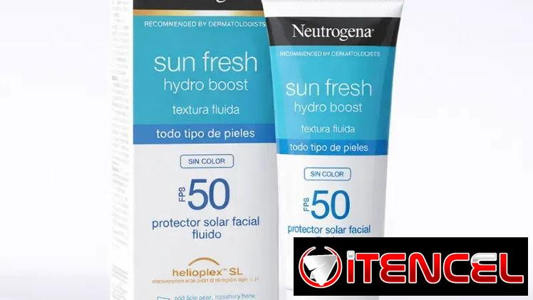 Protector solar facial NEUTROGENA Hydro Boost FPS 50 Sin Color