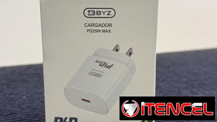 Cargador BYZ Carga Rápida Tipo C 25W