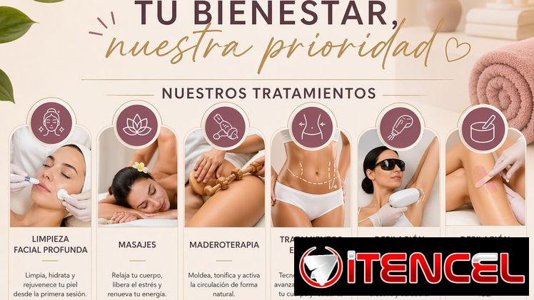 Masajes, belleza y estética.