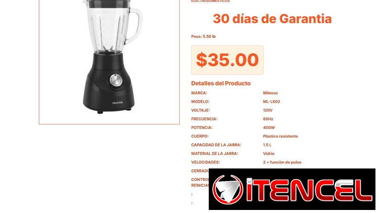Marca líder en electrodomésticos con esta Licuadora pro hoy mismo ya VPT#-0184