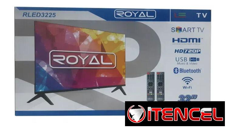 TV Smart de 32″ Royal. Nuevos en caja.