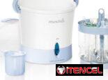 Munchkin Steam Guard Esterilizador eléctrico Gran capaciddad, esteriliza hasta 9 botellas y accesorios a la vez 53274327